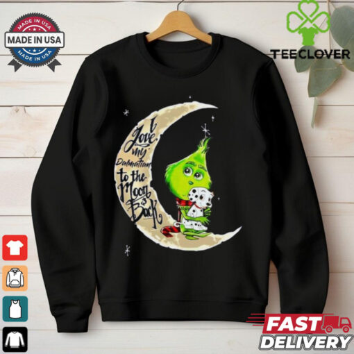 I Love My Dalmatian To The Moon And Back Christmas shirt