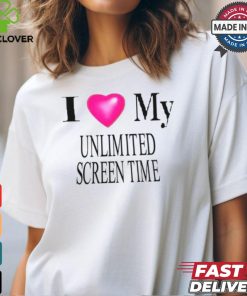 I Love My Unlimted Screen Time Shirt
