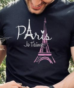 I Love Paris Eiffel Tower France T Shirt