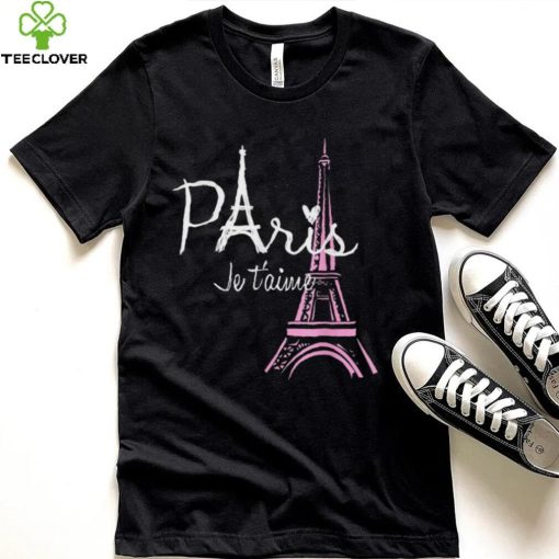I Love Paris Eiffel Tower France T Shirt
