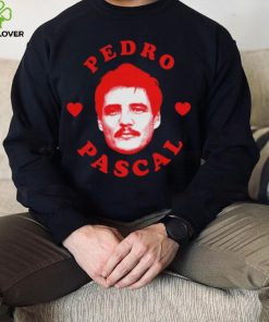 Pedro Pascal Movie TV Actor T-Shirt - Show Your Love for the Star! 1 I Love Pedro Pascal Movie TV Actor T Shirt