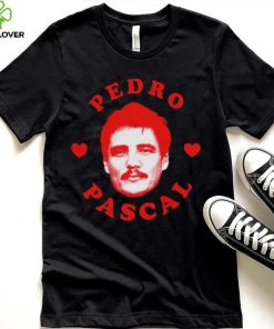 Pedro Pascal Movie TV Actor T-Shirt - Show Your Love for the Star! 4 I Love Pedro Pascal Movie TV Actor T Shirt