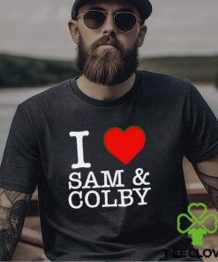 I Love Sam and Colby shirt