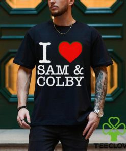 I Love Sam and Colby hoodie, sweater, longsleeve, shirt v-neck, t-shirt