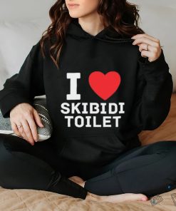 I Love Skibidi Toilet Shirt
