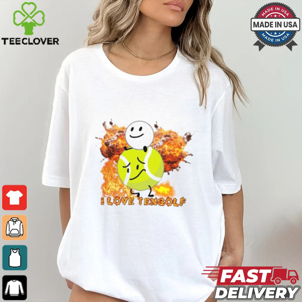 I Love Tengolf T Shirt I Love Tengolf T Shirt