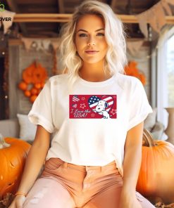 I Love The Usa, Snoopy Memorial Day Shirt