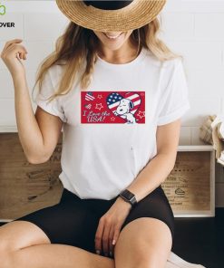 I Love The Usa, Snoopy Memorial Day Shirt