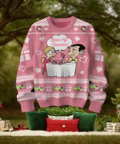 I Love You Like Mr Bean Loves Teddy Bean My Valentine Sweater