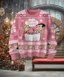 I Love You Like Mr Bean Loves Teddy Bean My Valentine Sweater