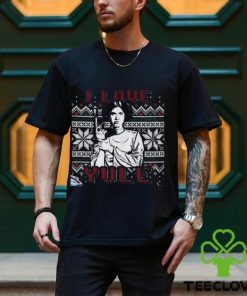 I Love Yule Leia Noel Han Movie Quotes T Shirt Solo And Princess Organa Ugly Sweater For Fan Hoodie Unisex Shirt
