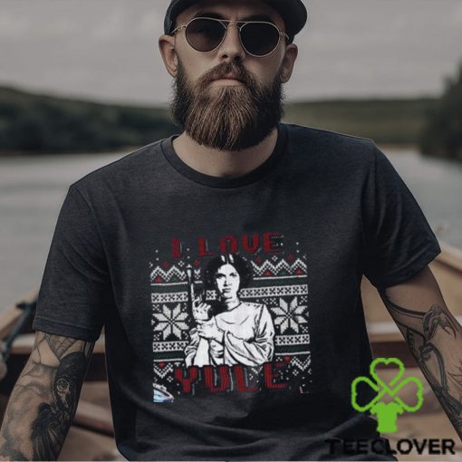 I Love Yule Leia Noel Han Movie Quotes T Shirt Solo And Princess Organa Ugly Sweater For Fan Hoodie Unisex Shirt