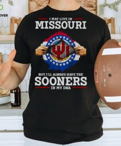 I May Live In Missouri But I’ll Always Have The Oklahoma Sooners In My DNA 2023 shirt 3 I May Live In Missouri But I’ll Always Have The Oklahoma Sooners In My DNA 2023 shirt