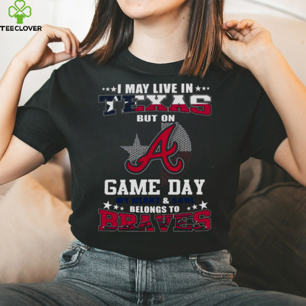 I may live in Oklahoma but on game day my heart and soul belongs to atlanta  falcons shirt, hoodie, sweater, long sleeve and tank top