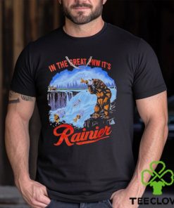 I N The Great Pnw It’s Rainier Brown Bears Hunt Salmon T hoodie, sweater, longsleeve, shirt v-neck, t-shirt