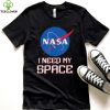 I Need My Space Vintage Nasa T Shirt Black