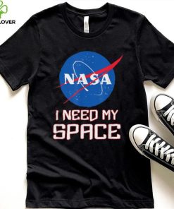 I Need My Space Vintage Nasa T Shirt Black