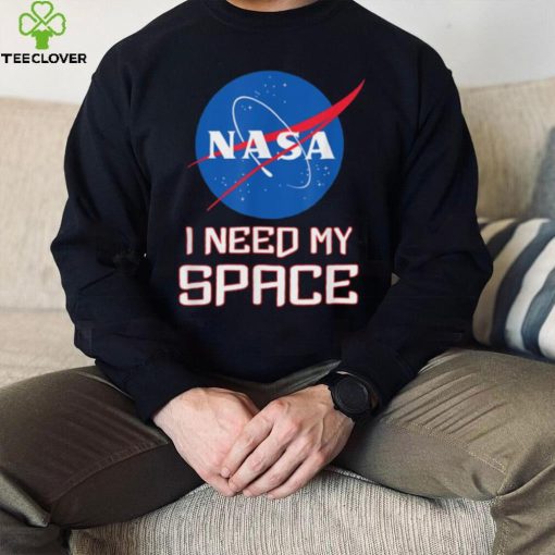 I Need My Space Vintage Nasa T Shirt Black