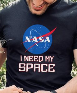 I Need My Space Vintage Nasa T Shirt Black