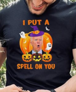 I Put A Spell On You Funny Halloween Joe Biden Shirt