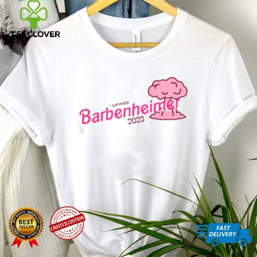 I SURVIVED BARBENHEIMER 2023 BARBIE SHIRT