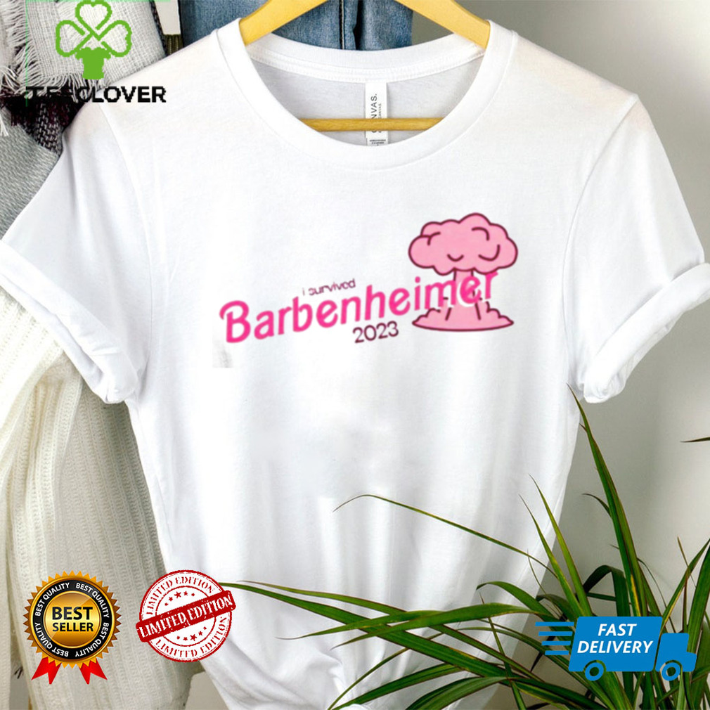 I SURVIVED BARBENHEIMER 2023 BARBIE SHIRT I SURVIVED BARBENHEIMER 2023 BARBIE SHIRT