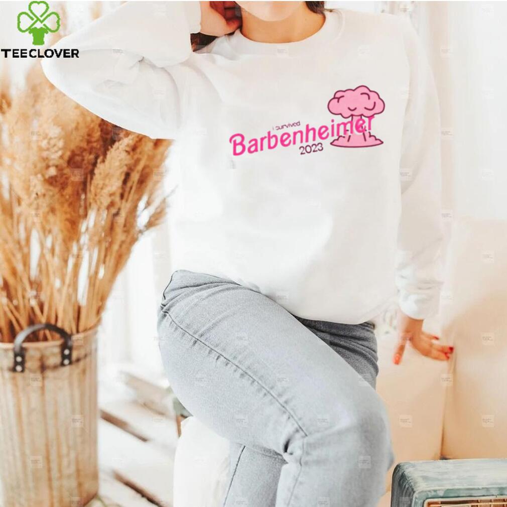 I SURVIVED BARBENHEIMER 2023 BARBIE SHIRT I SURVIVED BARBENHEIMER 2023 BARBIE SHIRT