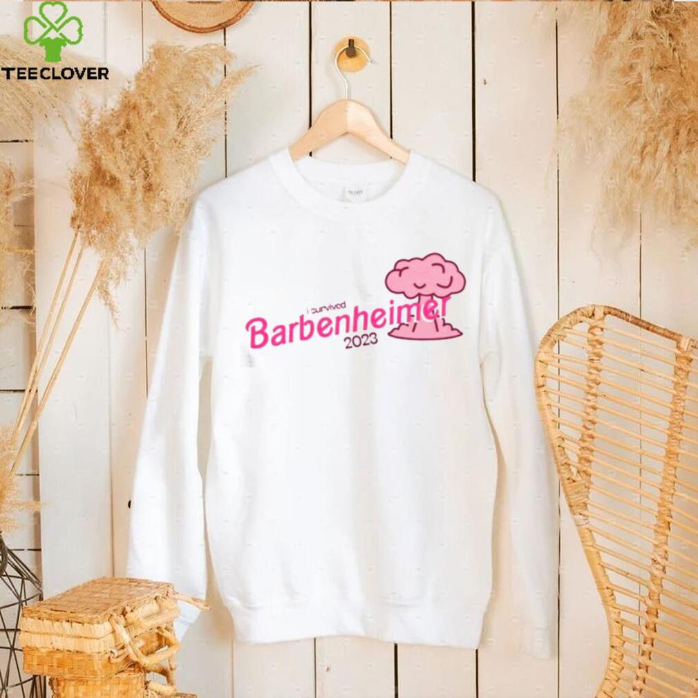 I SURVIVED BARBENHEIMER 2023 BARBIE SHIRT I SURVIVED BARBENHEIMER 2023 BARBIE SHIRT
