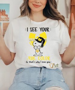 I See Your True Color Snoopy Wu Tang Clan T Shirt