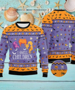 I Smell Children Hocus Pocus Ugly Christmas Sweater