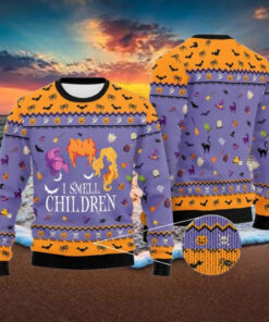 I Smell Children Hocus Pocus Ugly Christmas Sweater