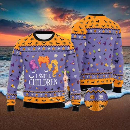 I Smell Children Hocus Pocus Ugly Christmas Sweater