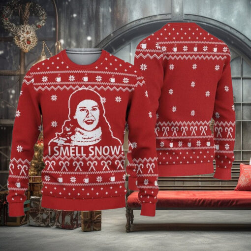 I Smell Snow Gilmore Gilrs Ugly Christmas Sweater, Lorelai Gilmore Xmas Sweater