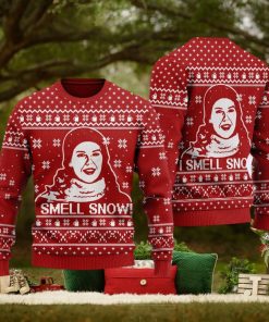 I Smell Snow Quotes 3D All Over Printed US Comedy Movie Ugly Christmas Sweater Gift For Men Women
