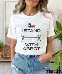 I Stand With Abbot Razor Wire T Shirt