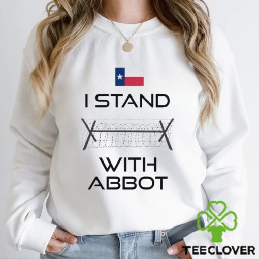 I Stand With Abbot Razor Wire T Shirt