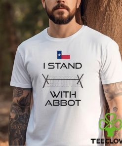 I Stand With Abbot Razor Wire T Shirt