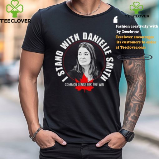 I Stand With Danielle Smith Bella Canvas Signature Shirt