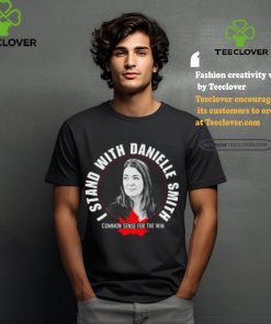 I Stand With Danielle Smith Bella Canvas Signature Shirt