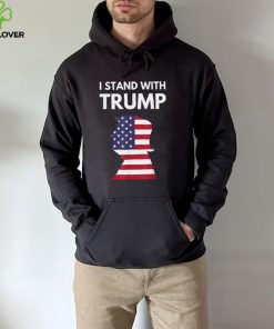 I Stand With Trump Pro Trump Supporter T Shirt