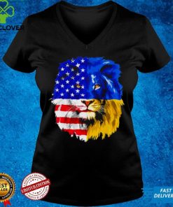 I Stand With Ukraine American USA Flag Support Ukrainian shirt 3 I Stand With Ukraine American USA Flag Support Ukrainian shirt