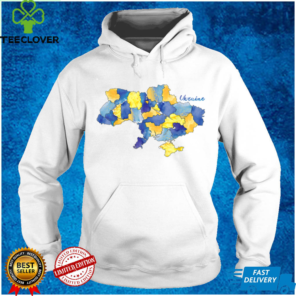 I Stand With Ukraine Ukrainian Map Watercolor Souvenir T Shirt I Stand With Ukraine Ukrainian Map Watercolor Souvenir T Shirt