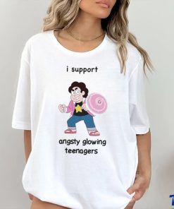 I Support Angsty Glowing Teenagers Shirt