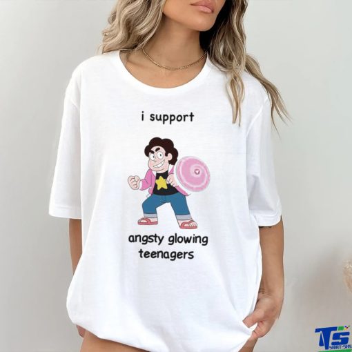 I Support Angsty Glowing Teenagers Shirt