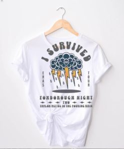 I Survived Foxborough Night 2 Eras Tour shirt