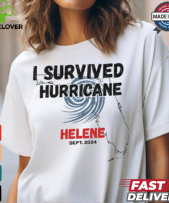 I Survived Hurricane Helene Florida Sept 2024 T Shirt