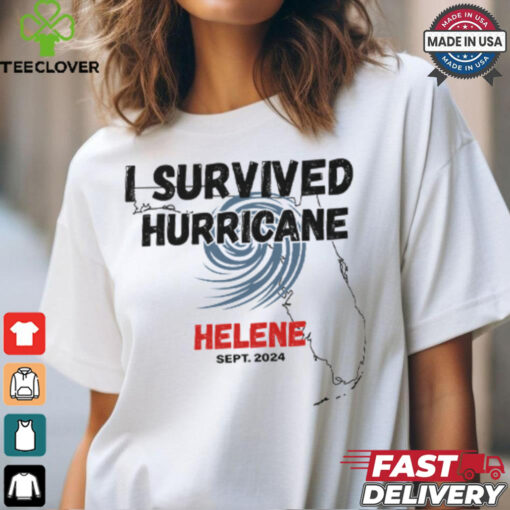 I Survived Hurricane Helene Florida Sept 2024 T Shirt