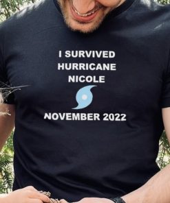 I Survived Hurricane Nicole November 2022 Shirt