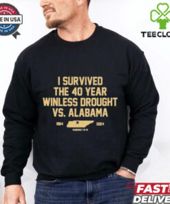 I Survived The 40 Year Winless Drought Vs Alabama 2024 T shirt