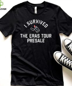 I Survived The Eras Tour Presale Taylor Swift Shirt